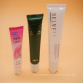 Hand Cream Cosmetic Plastic Packaging Tube with White Flip-Top Cap